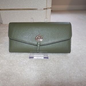 Kate Spade Marti Pebbled Leather Long Wallet  NWOT